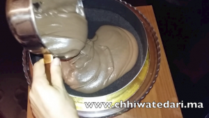  طورطة موس الشوكولاته بثلاث طبقات - Entremet 3 chocolats facile
