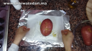 البطاطس معمرة في الفرن - Pommes de terre farcies ou Kumpir