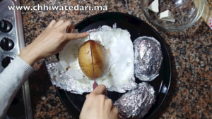 البطاطس معمرة في الفرن - Pommes de terre farcies ou Kumpir
