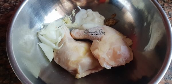 أفخاذ الدجاج فالفرن لذاذ - Cuisses de poulet au four - poulet Tandoori