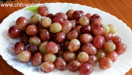عصير العنب - Jus de raisin maison