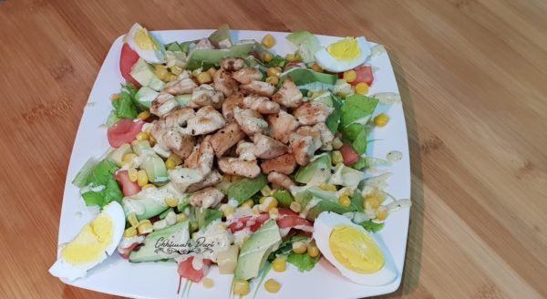 شلاضة بالدجاج - Salade au poulet